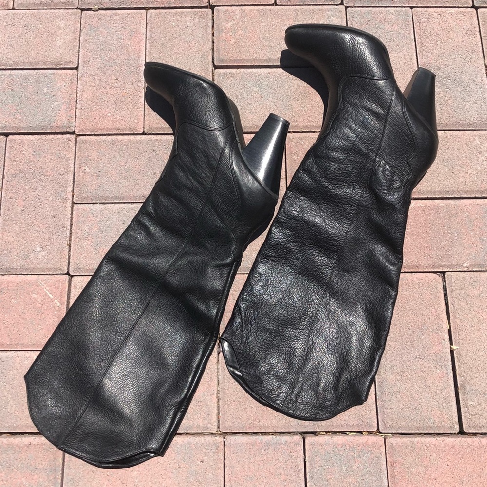 Dolce Vita Black Heeled Boots